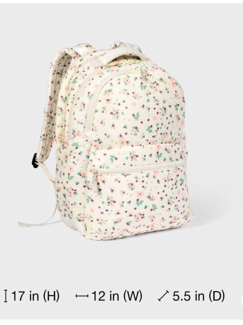 ALL IN MOTION FAUX NEOPRENE BACKPACK - Picture 6 of 15